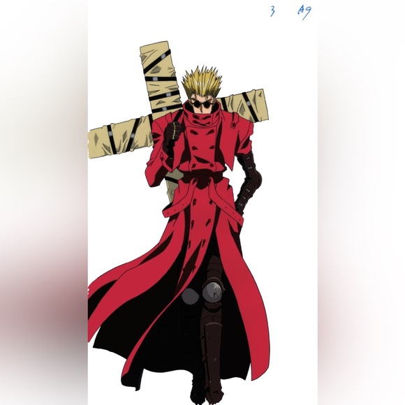 Vash the Stampede LIFE SIZE Cardboard Cutout